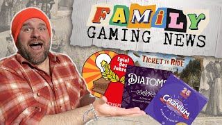 What's Hot in the World of Family Board Games? | Ticket to Ride, Spiel des Jahres, and More!