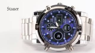 Stauer Blue Stone Chronograph Watch