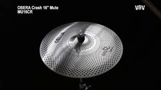 OBERA Cymbals Mute 16" Crash - Silent Cymbal