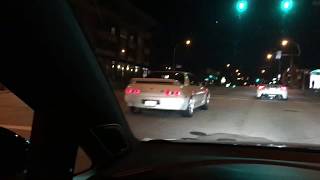 RB28 R32 GTR touches limiter