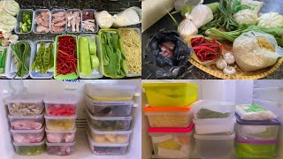 CARA MEMPERCEPAT WAKTU MEMASAK ⁉️ FOOD PREPARATION || REFILL KULKAS SAMPAI FULL BUDGET 132 RB