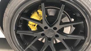 Audi A7 Custom Yellow Calipers