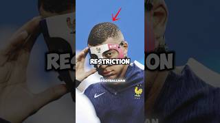 Why Is MBAPPE BANNED From Wearing The FRANCE MASK? 🤔 #shorts #football #mbappe