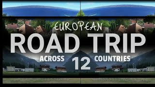 Travel to Poland from UK by car - Road trip adventure in Croatia | Switzerland | Italy | France