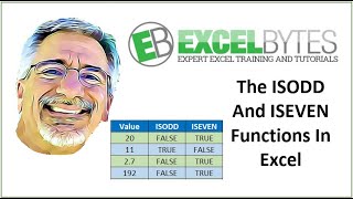 The ISODD And ISEVEN Functions In Excel