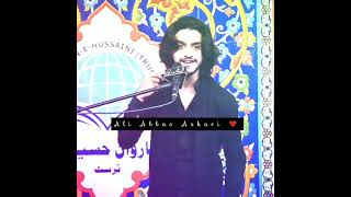 mukammal kalam 🙏 Zakir Ali Abbas Askari ❤️#shortsfeed #azadarinetwork #fanart