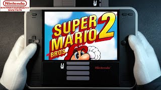 Super Mario Bros. 2 Nintendo Entertainment System NES on Portable NES Handheld Gameplay