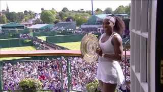 Serena Williams doing an English accent 11.07.15