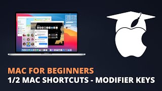 Mac For Beginners 2021 - Modifier Keys = Mac Keyboard Shortcuts (MacOS Big Sur)