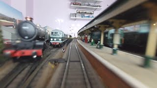 210. Guard's Eye View of Platform 5 to Platform 4 via the Reversing Loop with Combination 171467