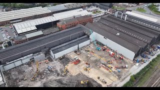 Forge demolition progress - May 2024 | Sheffield Forgemasters