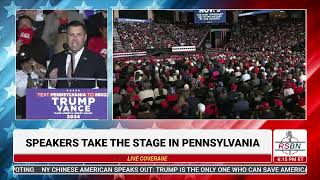 FULL SPEECH: Ryan Mackenzie Delivers Remarks in Allentown, PA - 10/29/24