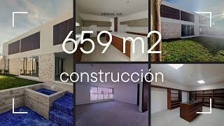 659 m2 de construcción y un diseño muy lindo en una casa en el norte de Mérida