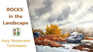 Improve Your Rock Paintings With These Watercolor Techniques