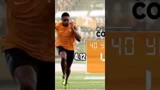 Running The Worlds Fastest 40 Yard Dash