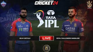 DC vs RCB IPL T20 Match | Cricket 24 New Update - narenSKgamer #shorts #shortsfeed