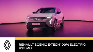 Renault Scenic E-Tech 100% electric : pełen komfort we wnętrzu | R:demo