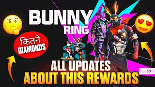 Bunny Ring Event Free fire | Red Bunny Bundle Confirm Date | Free Fire New Event | Ff New Event