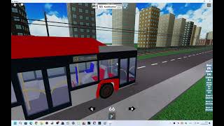 Roblox Nid's Buses & Trams Solaris Trolino 12 IV PID Linka 53 Rynek Główny - Kochłowice