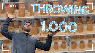 1000 Pieces in 30 days! Pottery Challenge