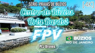 137 - 4K - FPV Drone - Centro Búzios Orla Bardot #fpvflying #fpv #drone #praia #turismo #buzios #rj