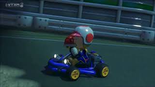 Wii U - Mario Kart 8 - (N64) Toad's Turnpike - Toad's Turnpike Mashup Music