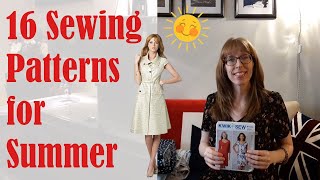 🔘🛒 16 Sewing Patterns for Summer 🛒🔘| BudgetSew #sewingpatterns #fridaysews #fabric