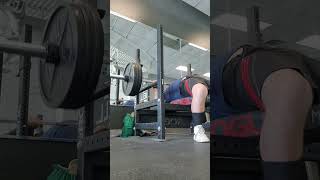 315lb/143kg Bench Press ×5 #fitness #benchpress #gym