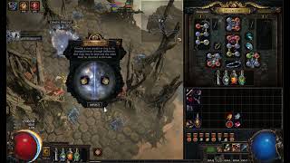 Path of Exile 3.19 - Reflection of Kalandra - Multiplier Testing - Difficulty 10