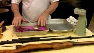 Cosmoline Removal On The Mosin Nagant !!!.MOV