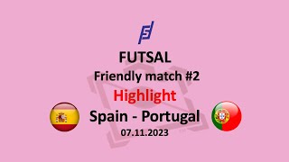 Spain 2:2 Portugal Highlight (08.11.2023)