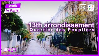 13th arrondissement, Poplars district (White House), Paris, France | Walk In Paris | Paris walk