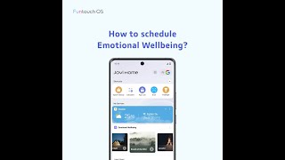 How to schedule Emotional Wellbeing on #vivoX60Series? #FuntouchOS​​ #vivo​​