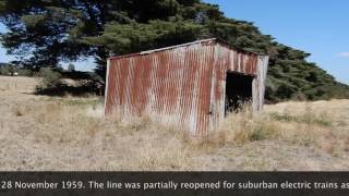 What remains of the ABANDONED WHITTLESEA STATION?