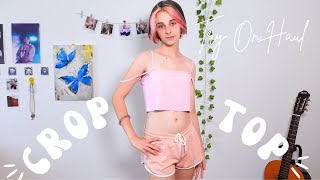 Crop Top Try On Haul