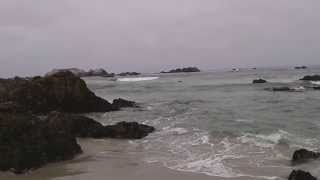 View from one of the beaches along the 17-Mile Drive in Monterey, California (July 2013)