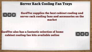 Server Rack Cooling - GardTecOnline