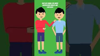 two kids discussing green screen 💑👬- #animation #greenscreen #motion #lgbt #gameplay #cartoon