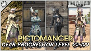 FFXIV - Pictomancer Gear Progression Level 80-99