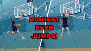 BEST Dunk Session Of My LIFE So Far?? 6'1 40 Inch Vert??