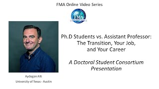 Ph.D Students vs. Assistant Professor: The Transition, Your Job, and Your Career - Aydogan Alti