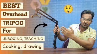 Best Tripod for Unboxing, Teaching, Cooking, Drawing Videos | Subton Overhead | Technical Snacks