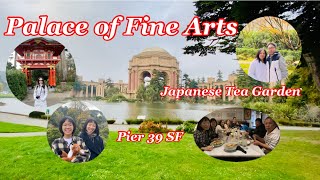 Palace of Fine Arts l Japanese Tea Garden l Pier 39 l San Francisco #teagarden #pier39