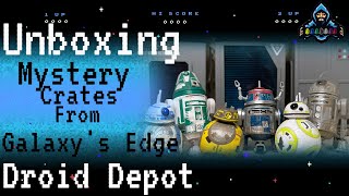 Unboxing & Review:  Mystery Droid Crates from the Droid Depot at Galaxy's Edge.  Chopper?????