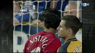 Retro Premier League Football Match 2002 Chelsea vs Manchester United Full Game