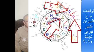 توقعات برج الميزان لشهر فبراير شباط 2024