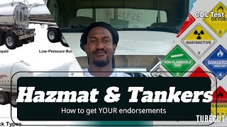 How to get Hazmat and Tanker endorsement | Study tools