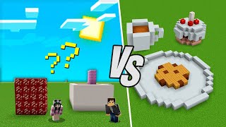 QUEM FAZ A MELHOR CONSTRUÇÃO NO MINECRAFT! - DESAFIO DE DOIS