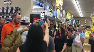 Hulk Hogan at Woodman’s Store in Volo Illinois