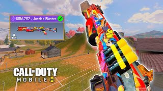 *NEW* KRM-262 - Justice Blaster IS BEAUTIFUL😍 COD MOBILE